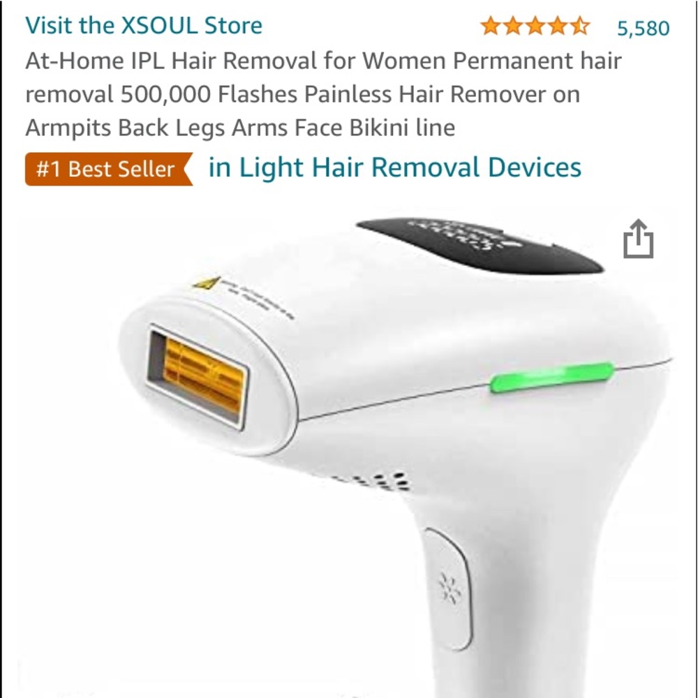 At-Home IPL Hair Removal for Women